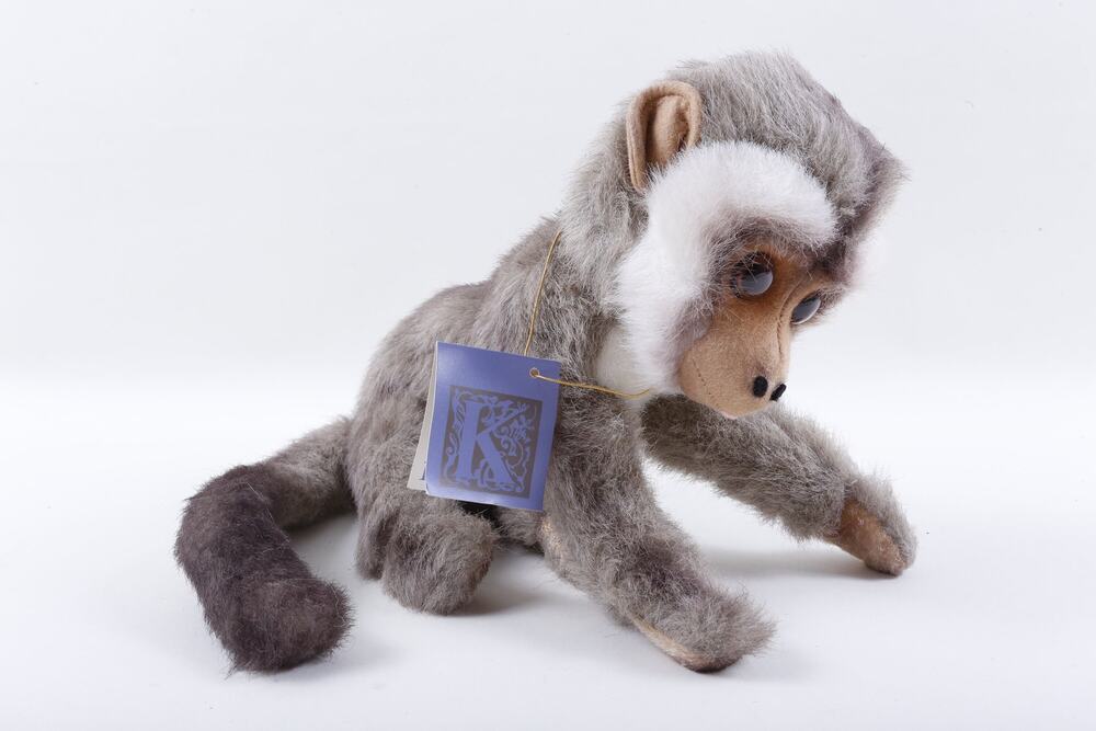 Realistic Kamar, Cuppochino, 5009, Monkey, Gray, Soft, Doll, Toy, Stuffed Animal